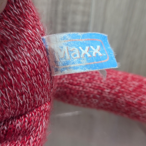 Ralph Lauren Style! Christmas Sock Monkey Red "Maxx" Plush Stuffed Animal 18" - Picture 5 of 7